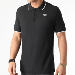 Polo Reebok Manches Courtes RI Noir